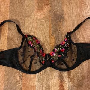 Freya sheer Balcony Bra 34FF UK